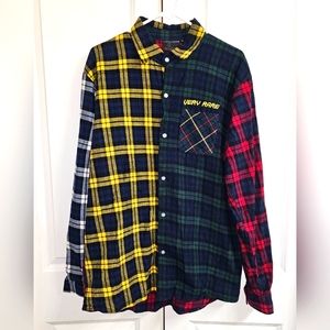 Men's XL Flannel Button Down Shirt by Very Rare, Like New